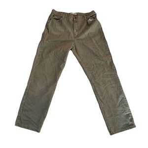 LEE WOMEN’S RELAXED STRAIGHT LEG GREEN DENIM JEANS 14MED